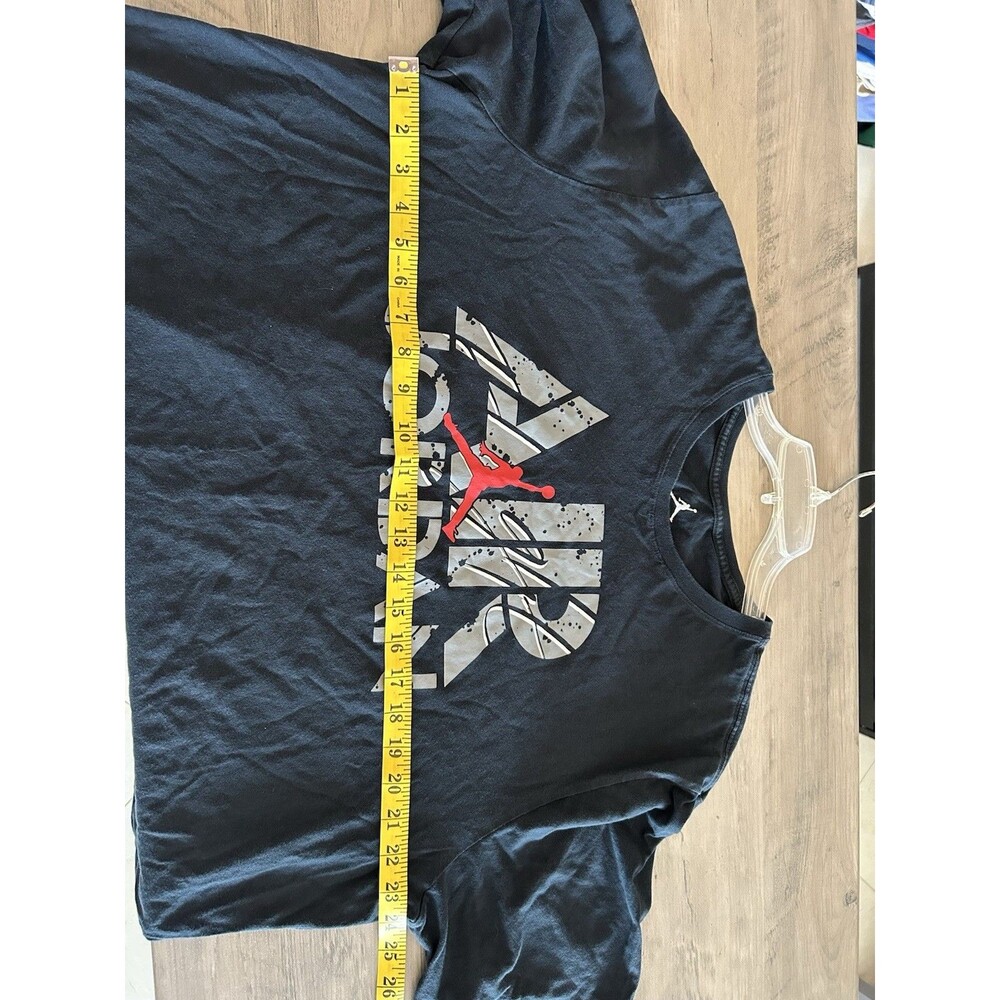 MICHAEL JORDAN Air Jordan T-Shirt BLK / WHT / RED Size XXL - Picture 8 of 9